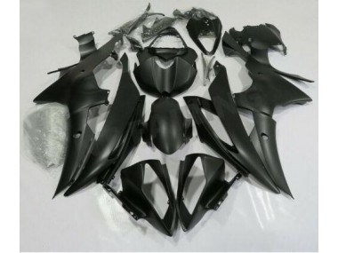 08-16 Matt Schwarz YZF R6 Motorrad Verkleidung