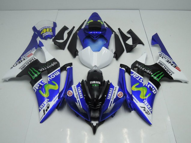 08-16 Neu Movistar YZF R6 Motorrad Verkleidung 08-16 Neu Movistar YZF R6 Motorrad Verkleidung