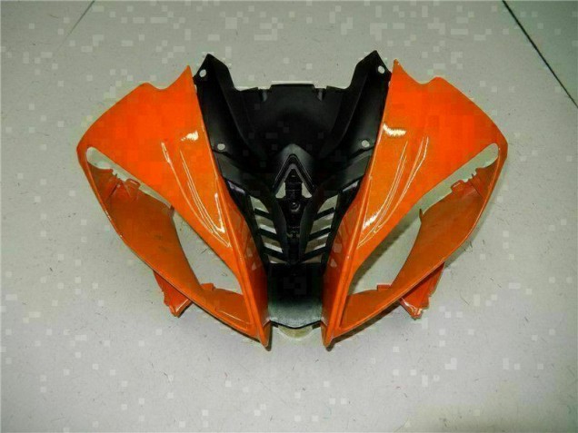 08-16 Orange Schwarz YZF R6 Motorrad Verkleidung