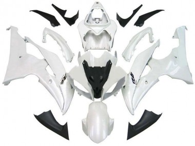 08-16 Perl Weiß R6 YZF R6 Motorrad Verkleidung