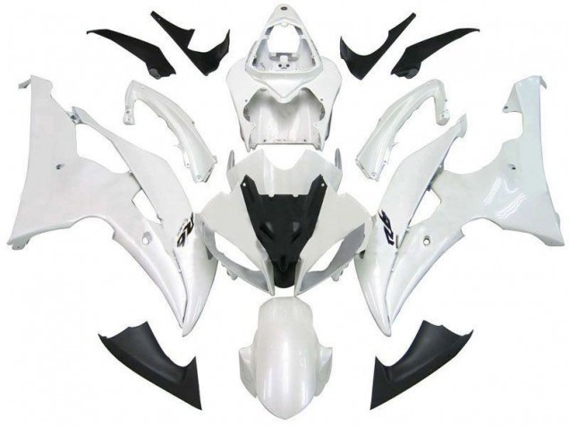 08-16 Perl Weiß R6 YZF R6 Motorrad Verkleidung