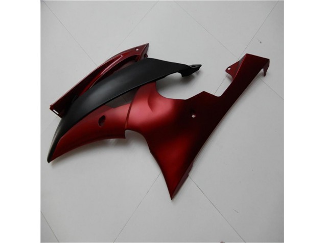 08-16 Rot Schwarz YZF R6 Motorrad Verkleidung 08-16 Rot Schwarz YZF R6 Motorrad Verkleidung