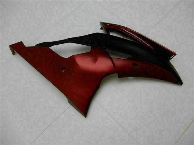 08-16 Rot Schwarz YZF R6 Motorrad Verkleidungen