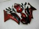 08-16 Rot Schwarz YZF R6 Motorrad Verkleidungen