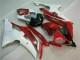 08-16 Rot Weiß YZF R6 Motorrad Verkleidung