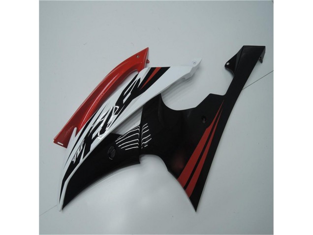 08-16 Rot Weiß YZF R6 Motorrad Verkleidungen