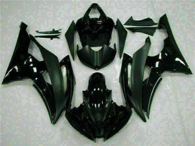 08-16 Schwarz YZF R6 Motor Verkleidung