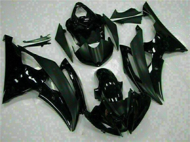 08-16 Schwarz YZF R6 Motor Verkleidung
