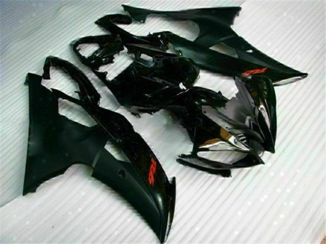 08-16 Schwarz YZF R6 Motorrad Vollverkleidung 08-16 Schwarz YZF R6 Motorrad Vollverkleidung