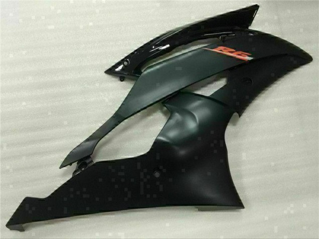 08-16 Schwarz YZF R6 Motorradverkleidung Plastik Kits