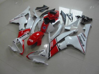 08-16 Weiß Rot OEM Stil YZF R6 Motorrad Verkleidung