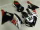 08-16 Weiß Schwarz YZF R6 Motorrad Vollverkleidung 08-16 Weiß Schwarz YZF R6 Motorrad Vollverkleidung