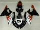 08-16 Weiß Schwarz YZF R6 Motorrad Vollverkleidung 08-16 Weiß Schwarz YZF R6 Motorrad Vollverkleidung