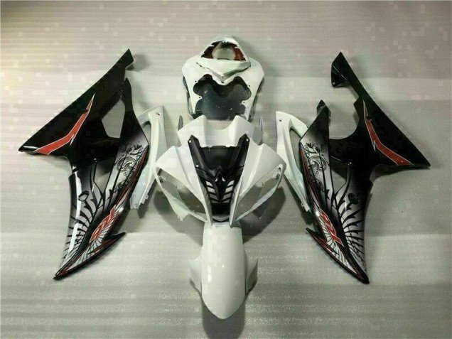 08-16 Weiß Schwarz YZF R6 Motorrad Vollverkleidung & Plastik 08-16 Weiß Schwarz YZF R6 Motorrad Vollverkleidung & Plastik