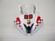 08-16 Weiß YZF R6 Motorrad Verkleidung Komplett Sets