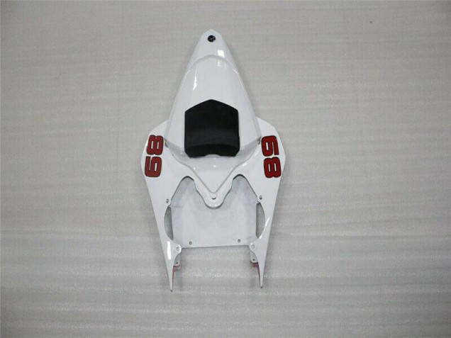 08-16 Weiß YZF R6 Motorrad Verkleidung Komplett Sets