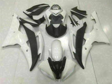 08-16 Weiß YZF R6 Motorrad Verkleidungen