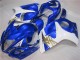 08-19 Blau Weiß GSXR 1300 Hayabusa Motorrad Vollverkleidung 08-19 Blau Weiß GSXR 1300 Hayabusa Motorrad Vollverkleidung