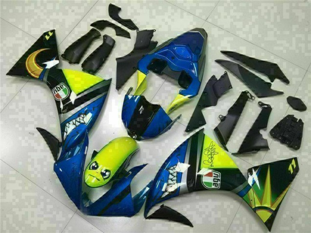 09-11 Blau YZF R1 Motorrad Verkleidung 09-11 Blau YZF R1 Motorrad Verkleidung