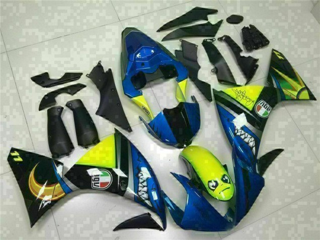 09-11 Blau YZF R1 Motorrad Verkleidung 09-11 Blau YZF R1 Motorrad Verkleidung