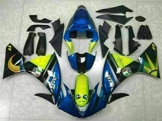 09-11 Blau YZF R1 Motorrad Verkleidung 09-11 Blau YZF R1 Motorrad Verkleidung