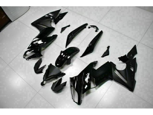 09-11 Glänzend Schwarz EX650 Motorrad Verkleidung 09-11 Glänzend Schwarz EX650 Motorrad Verkleidung