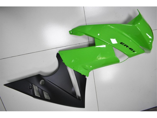09-11 Grün Schwarz EX650 Motorrad Verkleidung