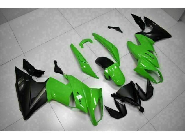 09-11 Grün Schwarz EX650 Motorrad Verkleidungen