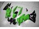 09-11 Grün Schwarz EX650 Motorrad Verkleidungen
