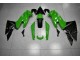 09-11 Grün Schwarz EX650 Motorrad Verkleidungen