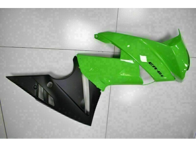 09-11 Grün Schwarz EX650 Motorrad Verkleidungen