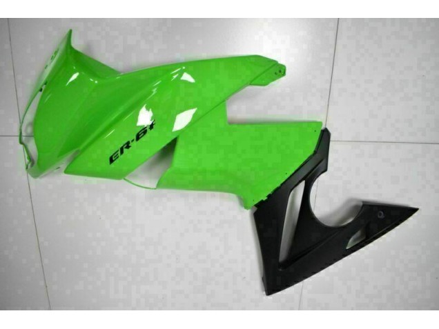 09-11 Grün Schwarz EX650 Motorrad Verkleidungen