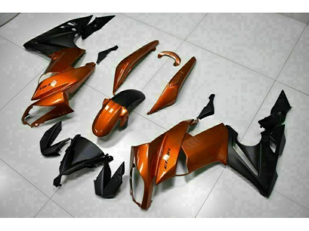 09-11 Orange EX650 Motorrad Verkleidung 09-11 Orange EX650 Motorrad Verkleidung