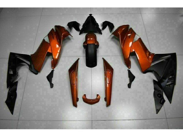 09-11 Orange EX650 Motorrad Verkleidung 09-11 Orange EX650 Motorrad Verkleidung