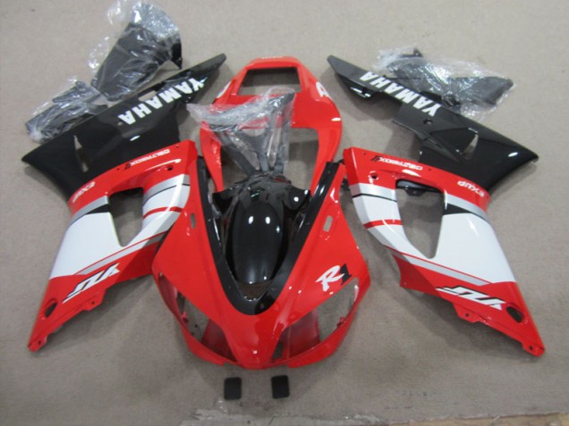09-11 Rot Schwarz Weiß YZF R1 Motorrad Verkleidung 09-11 Rot Schwarz Weiß YZF R1 Motorrad Verkleidung