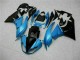 09-12 Blau Schwarz ZX6R Motorrad Verkleidung