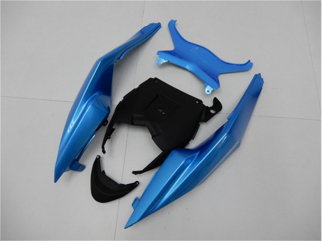 09-12 Blau Schwarz ZX6R Motorrad Verkleidungen
