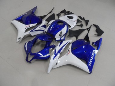 09-12 Blau Weiß CBR600RR Motorrad Verkleidung