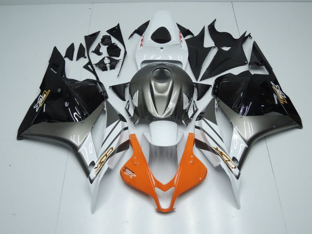 09-12 Orange Grau Schwarz CBR600RR Motorrad Verkleidung