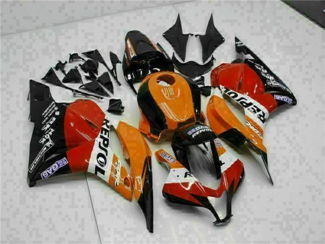 09-12 Orange Repsol CBR600RR Motorrad Verkleidung 09-12 Orange Repsol CBR600RR Motorrad Verkleidung