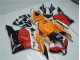 09-12 Orange Rot Schwarz Repsol CBR600RR Motorrad Verkleidung