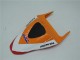 09-12 Orange Rot Schwarz Repsol CBR600RR Motorrad Verkleidung