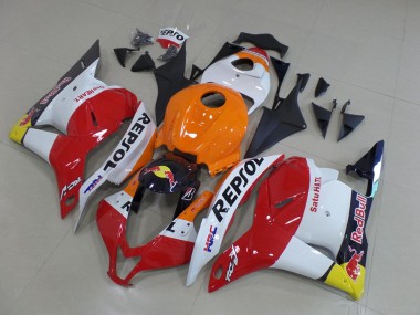09-12 Repsol Rot Bull CBR600RR Motorrad Verkleidung