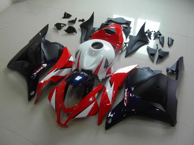09-12 Rot Dunkelblau CBR600RR Motorrad Verkleidung