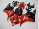 09-12 Rot Schwarz CBR600RR Motorrad Vollverkleidung