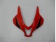 09-12 Rot Schwarz CBR600RR Motorrad Vollverkleidung