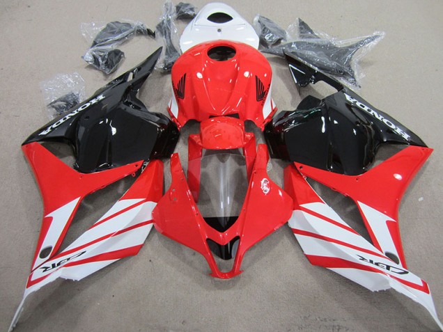09-12 Rot Schwarz Weiß CBR600RR Motorrad Verkleidung