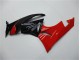 09-12 Rot Schwarz ZX6R Motorrad Verkleidung