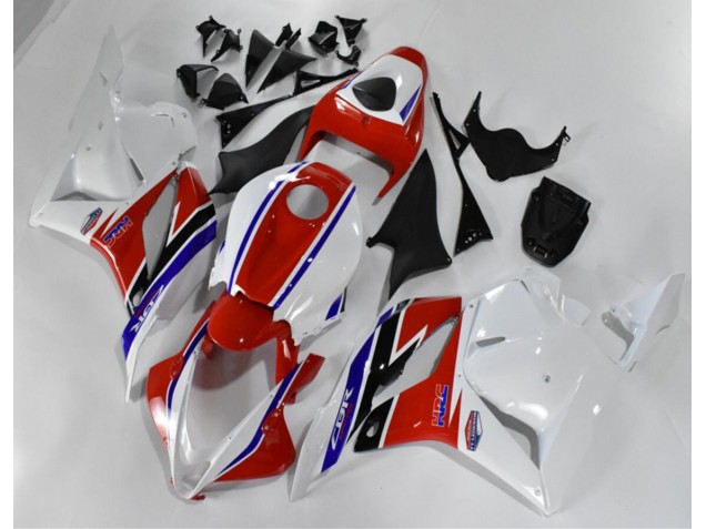 09-12 Rot Weiß Blau CBR600RR Motorrad Verkleidung