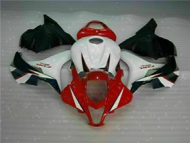 09-12 Rot Weiß CBR600RR Motorrad Verkleidung